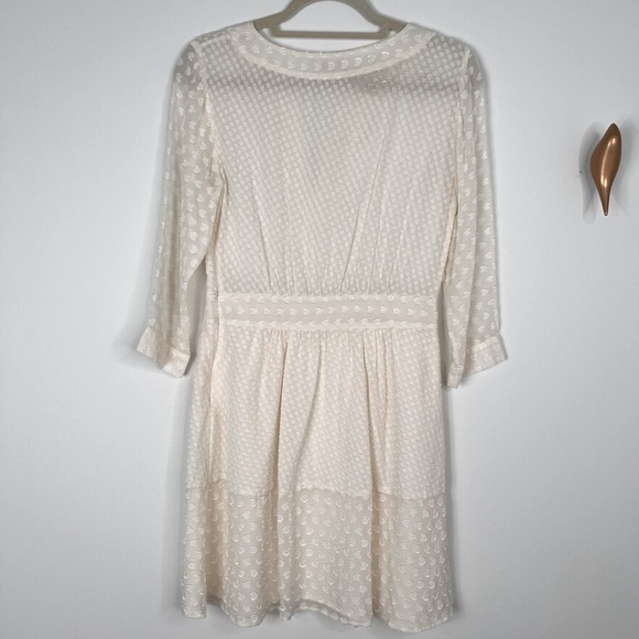 Tory Burch intricate Silk Mini Dress design. Soft & detailed flowers, EUC❣️ - Picture 6 of 11